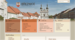 Desktop Screenshot of breznice.cz